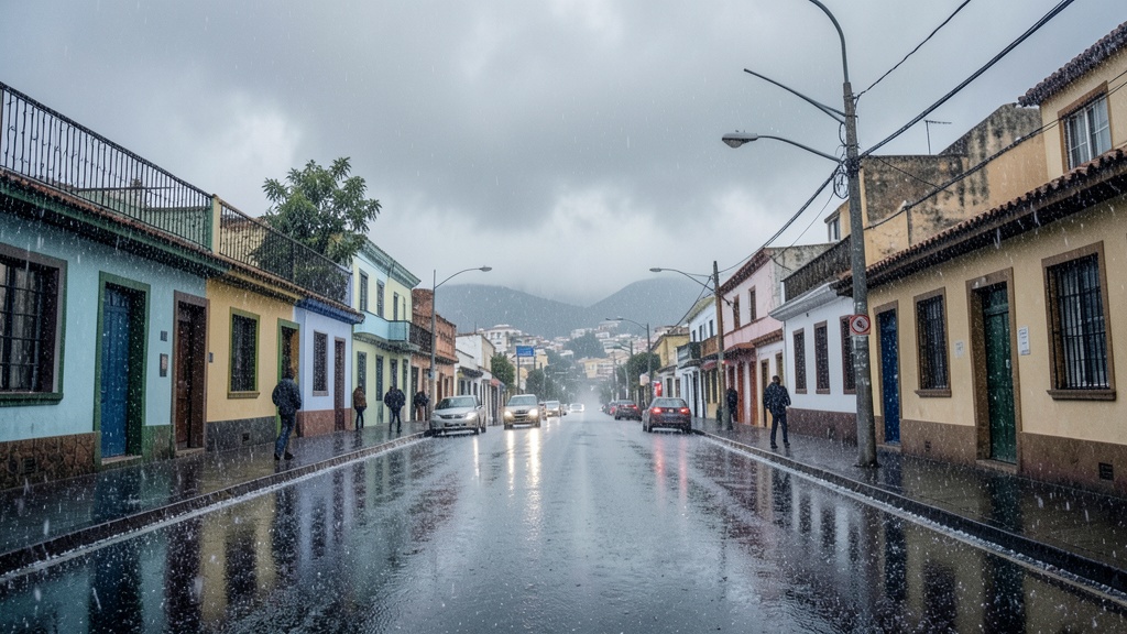 Quito enfrenta tormenta severa con granizo y 'cordónazo' que paralizó calles del norte