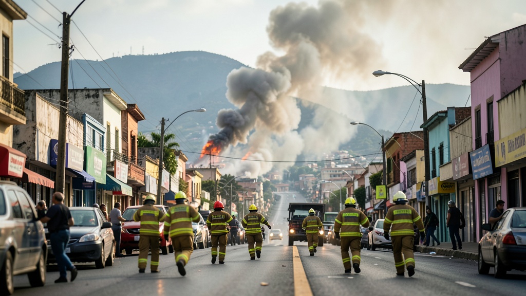Quito enfrenta 10 incendios forestales: la respuesta del Cuerpo de Bomberos