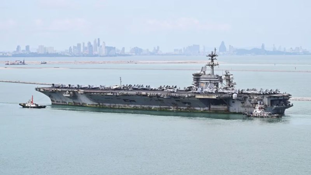El portaaviones Abraham Lincoln recaló en Tailandia tras operaciones intensas en el Golfo Pérsico