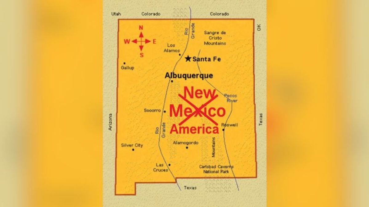 Trump propone renombrar Nuevo México como 'Nueva América' en nueva propuesta geopolítica