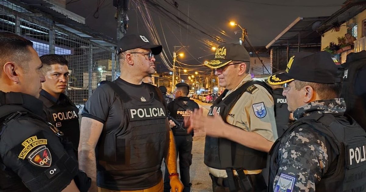 Operación del Bloque de Seguridad sacude a La Florida en Guayaquil con presencia militar policial