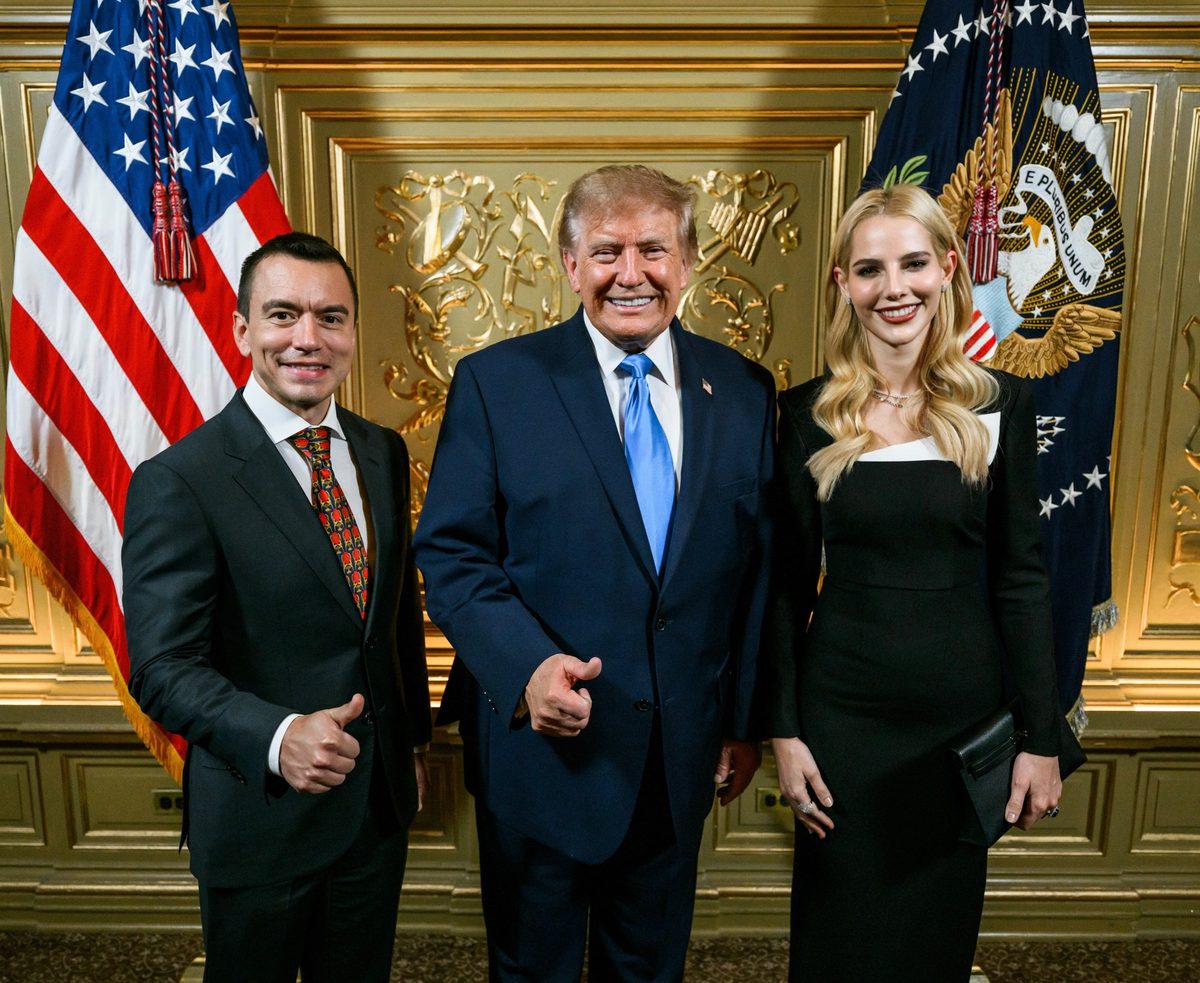 La foto oficial que consolida el eje estratégico entre Daniel Noboa y Donald Trump