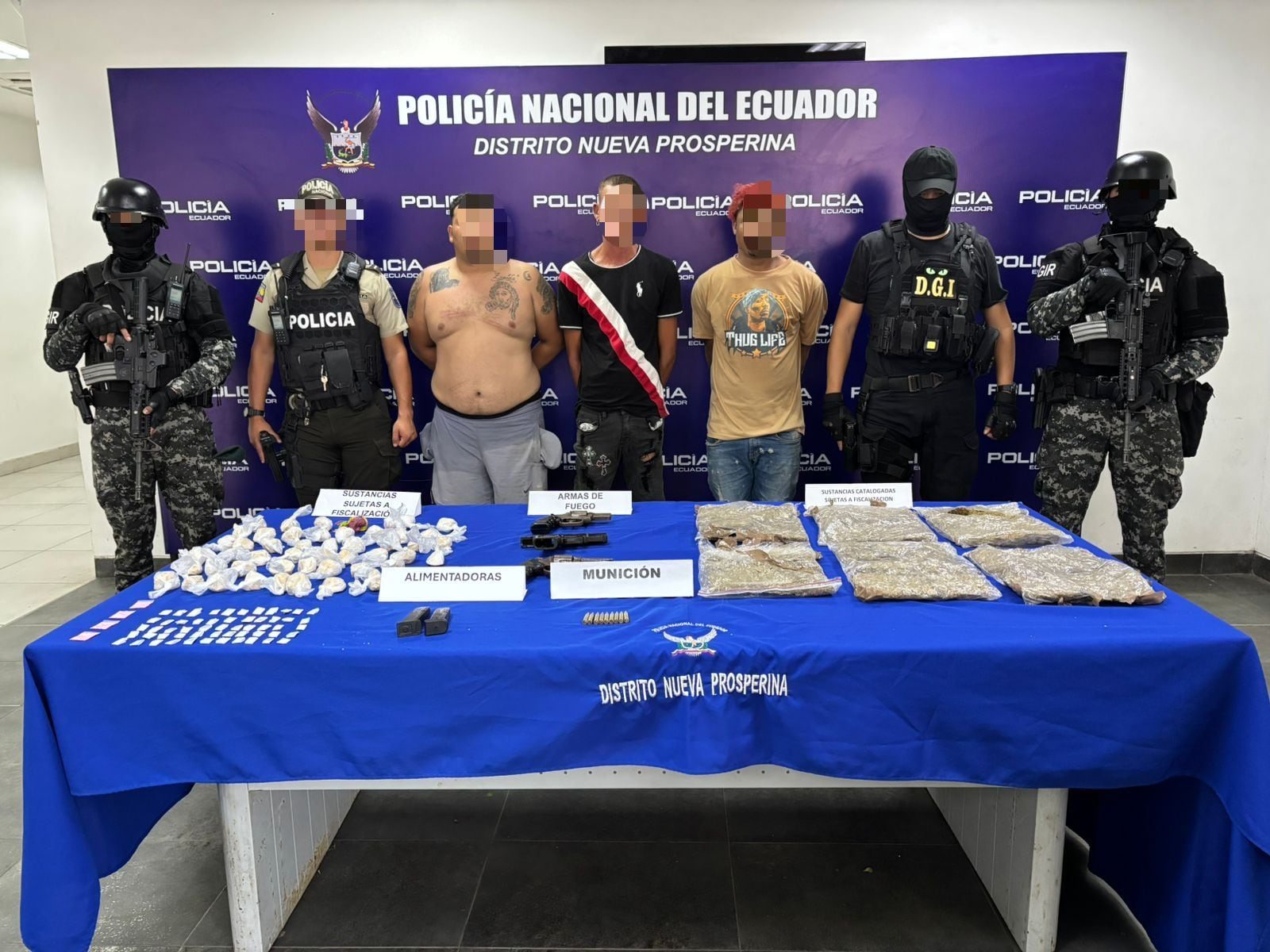 Cabecilla de facción de Los Choneros cae en centro de acopio de armas en Guayaquil