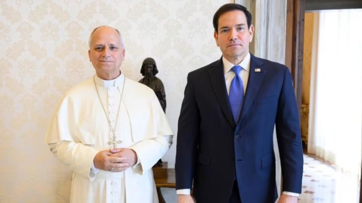 El Papa León XIV se reúne con Marco Rubio para analizar las tensiones diplomáticas con Donald Trump