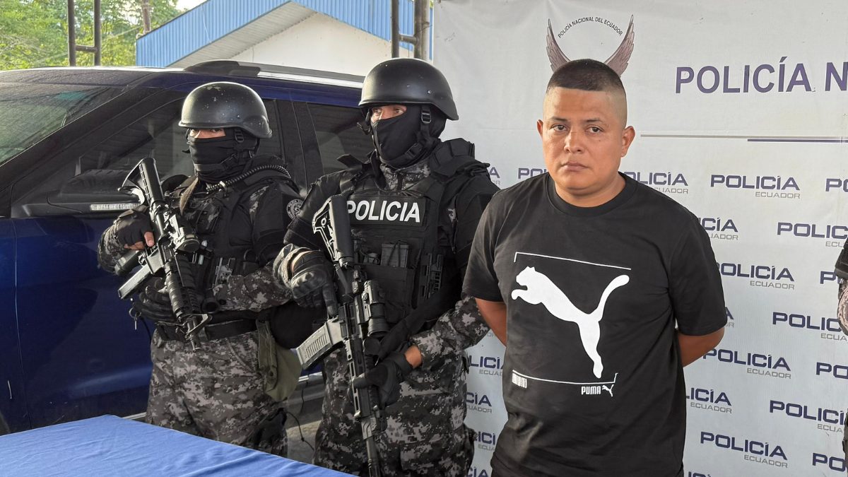 La CNJ autoriza la extradición de alias Topo, segundo jefe de Los Choneros, hacia Estados Unidos