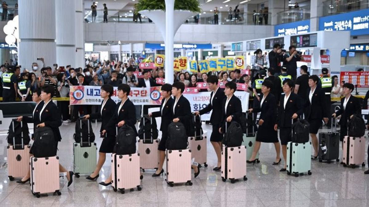 Futbolistas norcoreanos rompen el silencio deportivo con su histórica visita a Corea del Sur tras siete años