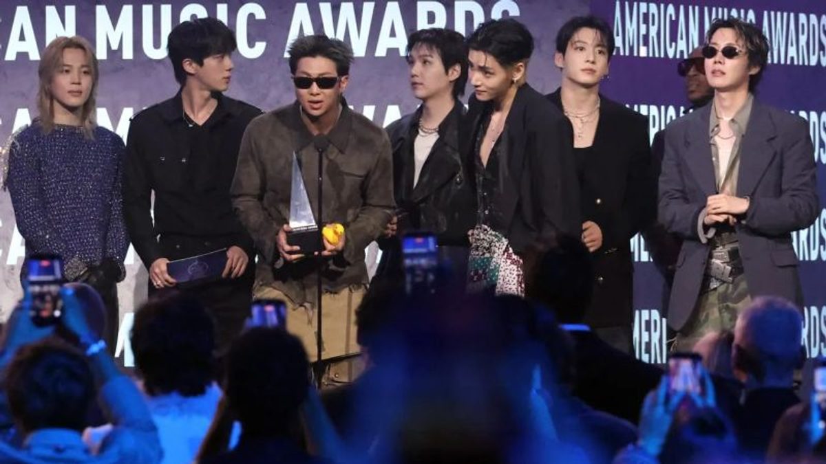 BTS consolida su dominio global al ganar tres premios en los American Music Awards