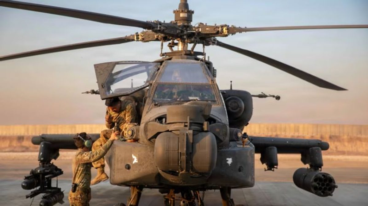 Trump confirma estado seguro tras el estrellamiento de un Apache cerca del Estrecho de Ormuz
