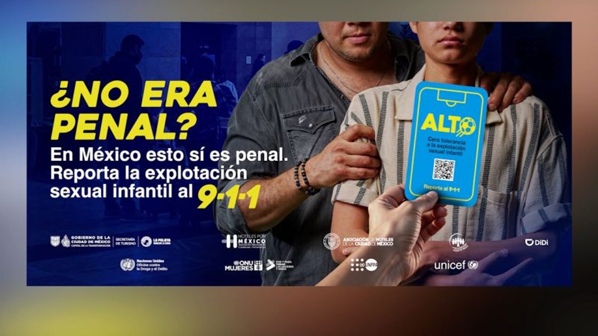Unicef activa operativo preventivo en México por riesgo de explotación sexual infantil ante el Mundial 2026