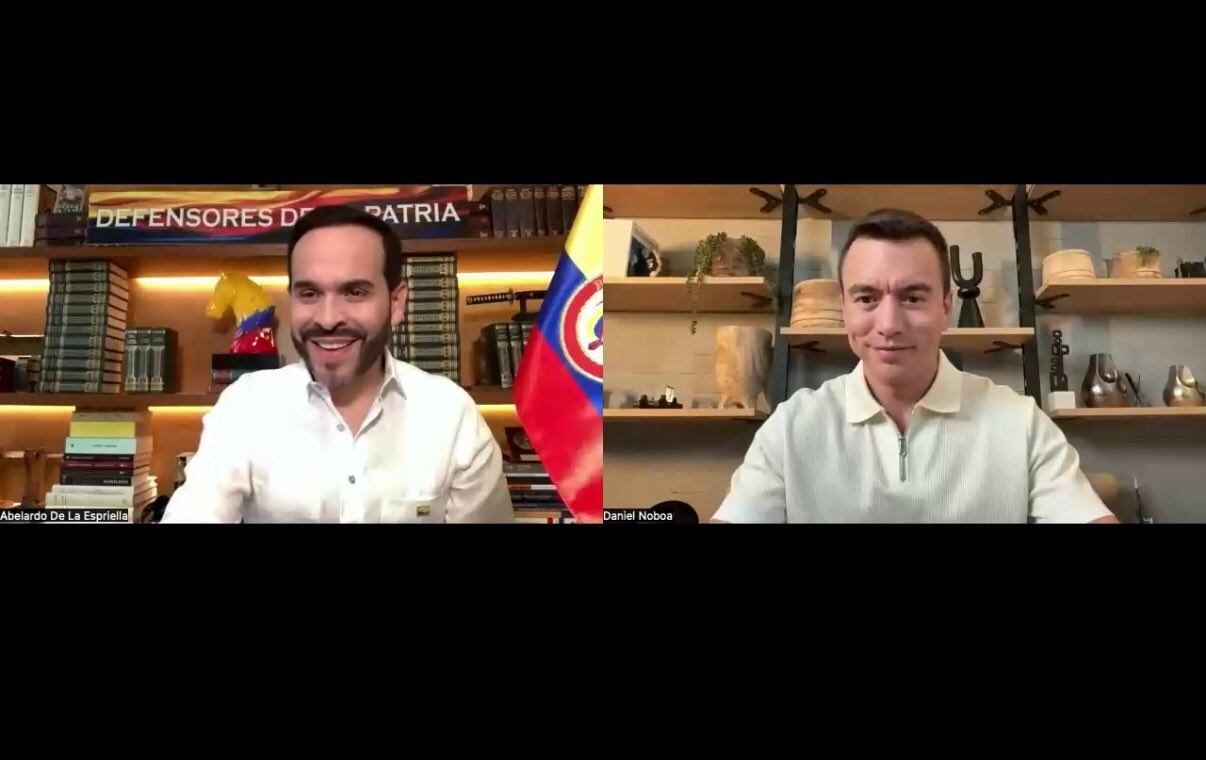 Daniel Noboa elimina la tasa de seguridad a Colombia para reactivar el comercio bilateral