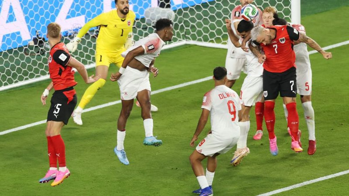 Austria supera ajustado a Jordania por 3-1 y avanza firme hacia los octavos del Mundial