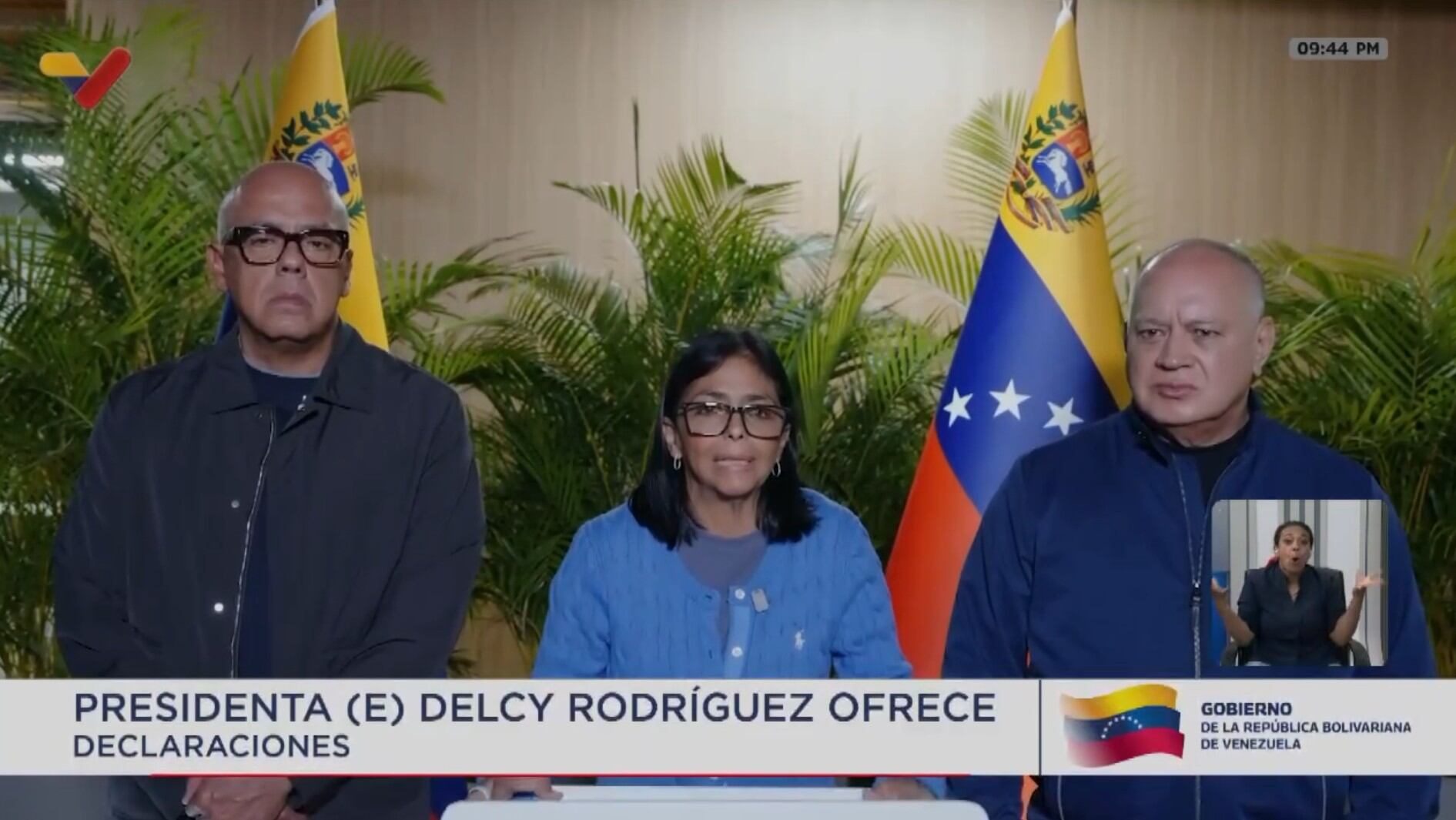 Noboa prioriza el apoyo humanitario a Venezuela por encima de las diferencias políticas con Delcy Rodríguez