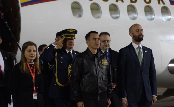 Noboa viaja a Paraguay para impulsar agenda del Mercosur y alianzas estratégicas globales