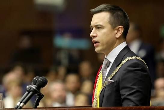 Daniel Noboa afirma que el caos está en control durante su discurso histórico en la OEA
