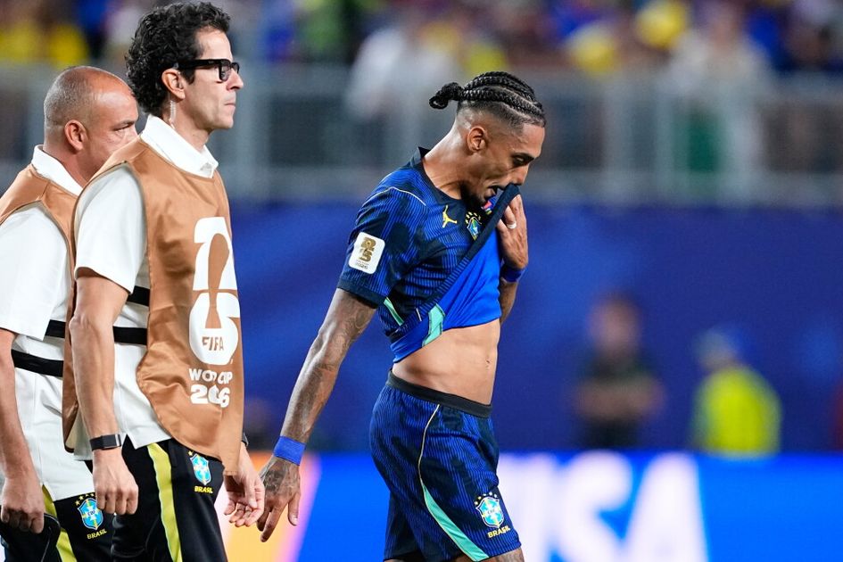 La lesión de Raphinha pone en jaque el plan ofensivo de Brasil para el Mundial
