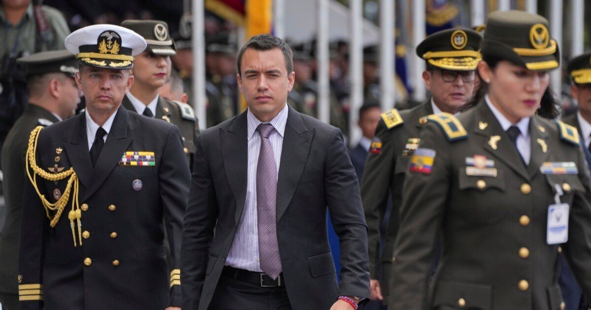 Daniel Noboa avala presencia de tropas estadounidenses en Ecuador bajo mando nacional