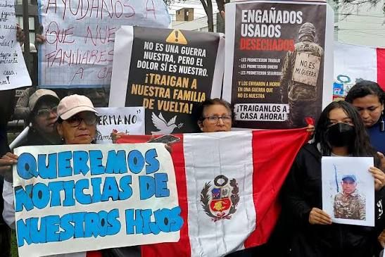 Gobierno peruano confirma 11 muertos y más de 100 desaparecidos en filas rusas contra Ucrania