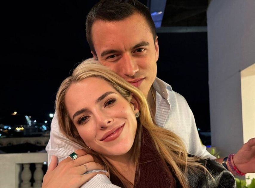 Daniel Noboa celebra el cumpleaños de su esposa resaltando la estabilidad familiar como base del liderazgo