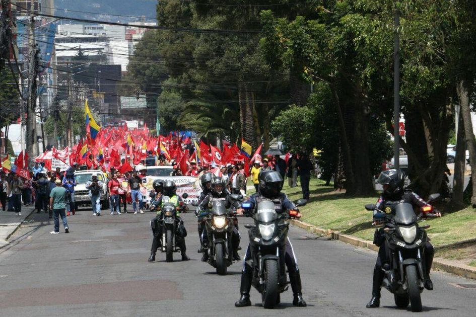 Quito enfrenta cierres viales estratégicos por la marcha del Día del Trabajo este 1 de mayo