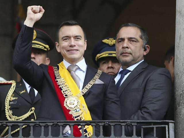 El 14 de mayo marca un hito histórico en la política ecuatoriana con la recepción oficial del Presidente Noboa