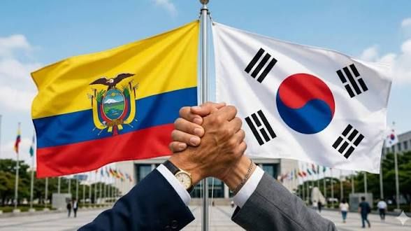 Ecuador y Corea del Sur acuerdan acelerar la reducción de aranceles y negociar un tratado de inversiones
