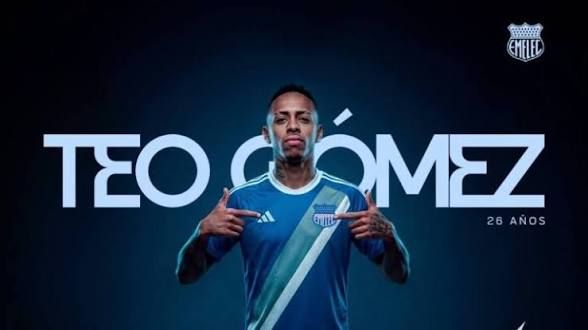 Luis 'Teo' Gómez regresa a Emelec tras experiencia internacional