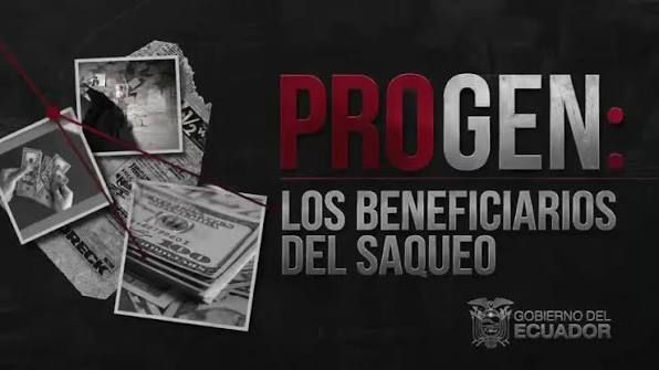 El Gobierno de Noboa reconstruye la ruta del dinero en el caso Progen aplicando la Ley RICO