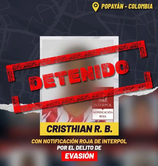 Captura en Colombia de ecuatoriano buscado por Interpol revela vínculos con Los Tiguerones