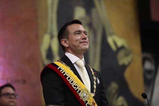 Noboa ratifica su gestión en seguridad y anuncia obras tras Informe a la Nación