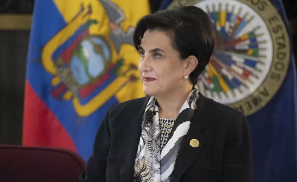 Canciller de Ecuador optimista sobre reuniones con Colombia: ‘Hay voluntad política’