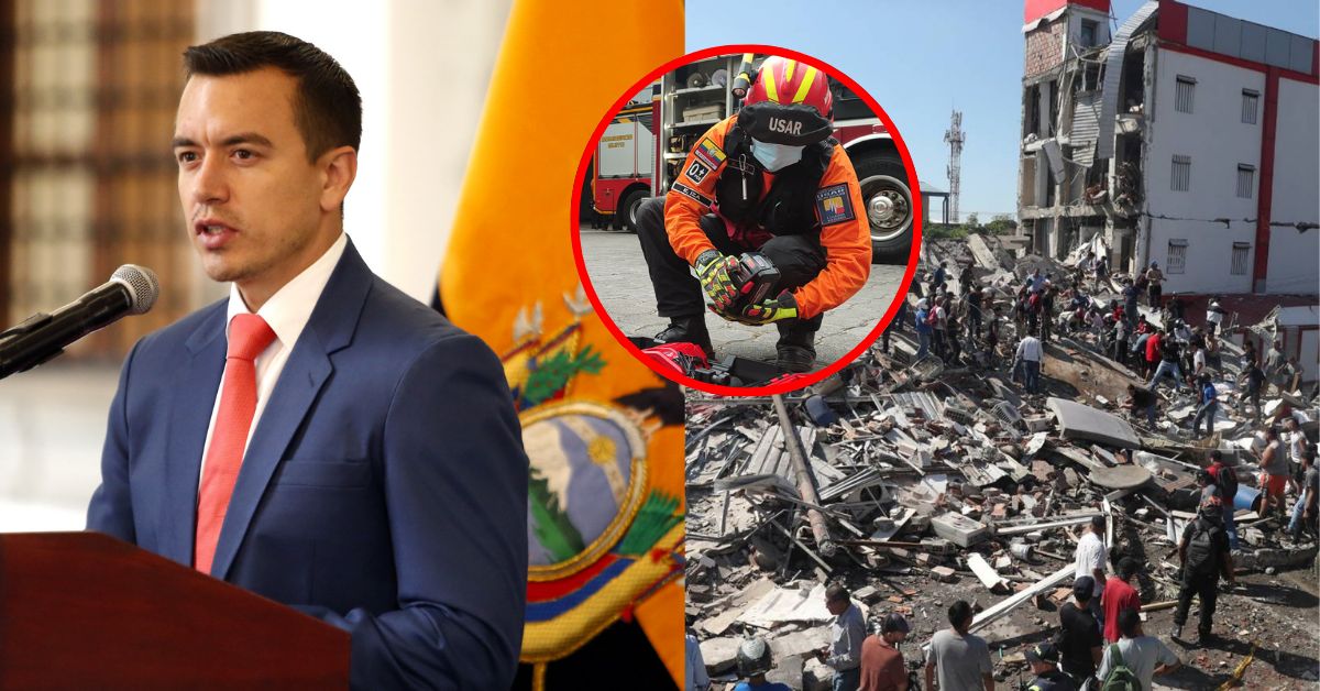 Ecuador consolida su rol regional al enviar equipo USAR a Colombia tras el terremoto de magnitud 7.4
