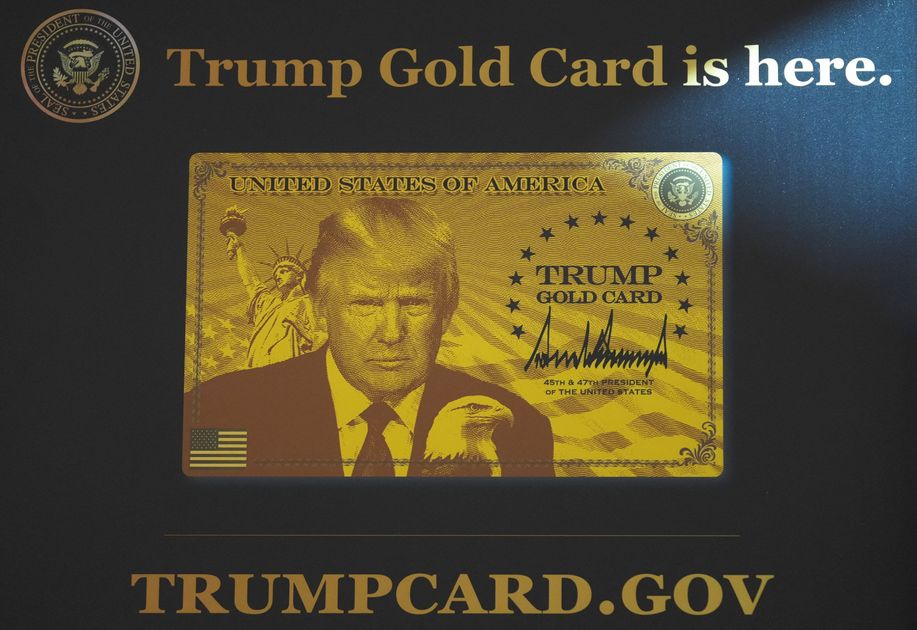 Trump aprueba la primera Tarjeta Dorada para atraer capital de millonarios extranjeros a Estados Unidos