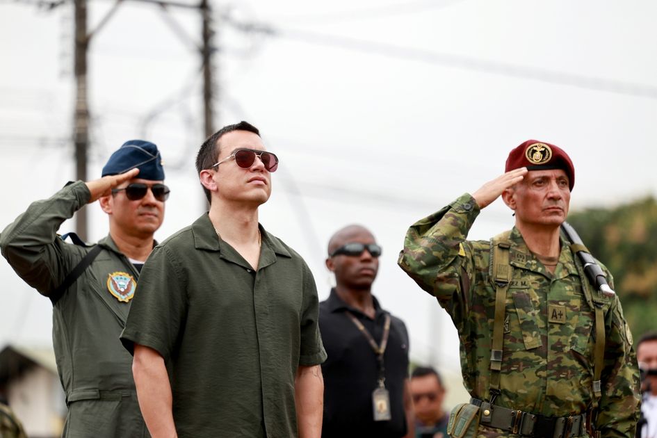 Noboa reorienta la estrategia fronteriza: el conflicto real es contra la ineficiencia y no contra Colombia