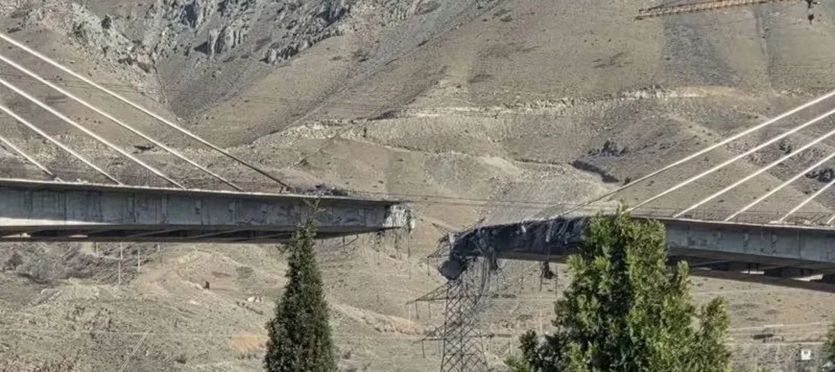 El colapso del puente más alto de Asia Occidental en Irán expone la fragilidad de la infraestructura regional