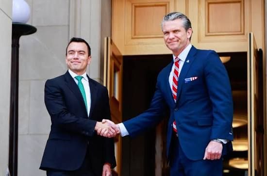 Pete Hegseth destaca alianza estratégica con Daniel Noboa para combatir el narcoterrorismo global