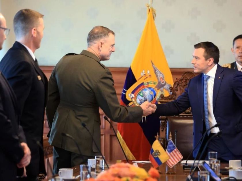 Ecuador y Estados Unidos refuerzan la alianza estratégica contra el crimen organizado transnacional