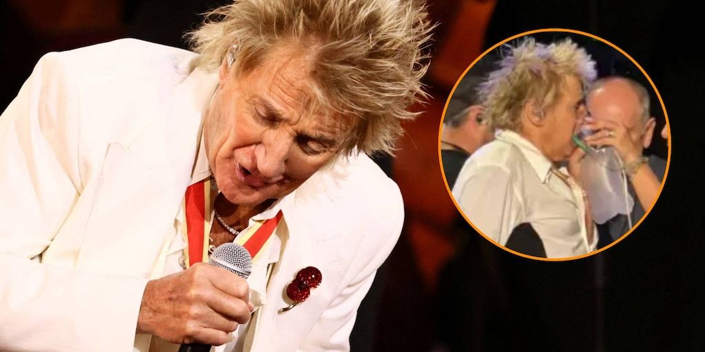 Rod Stewart requiere oxígeno en vivo: tensión en Utah