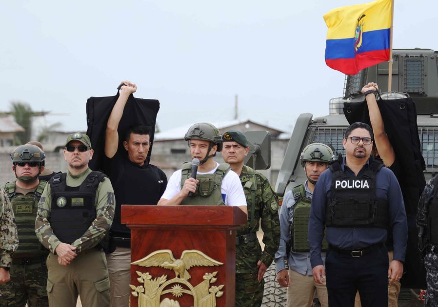 La estrategia de Noboa: ¿Por qué bajaron 8 delitos en abril?