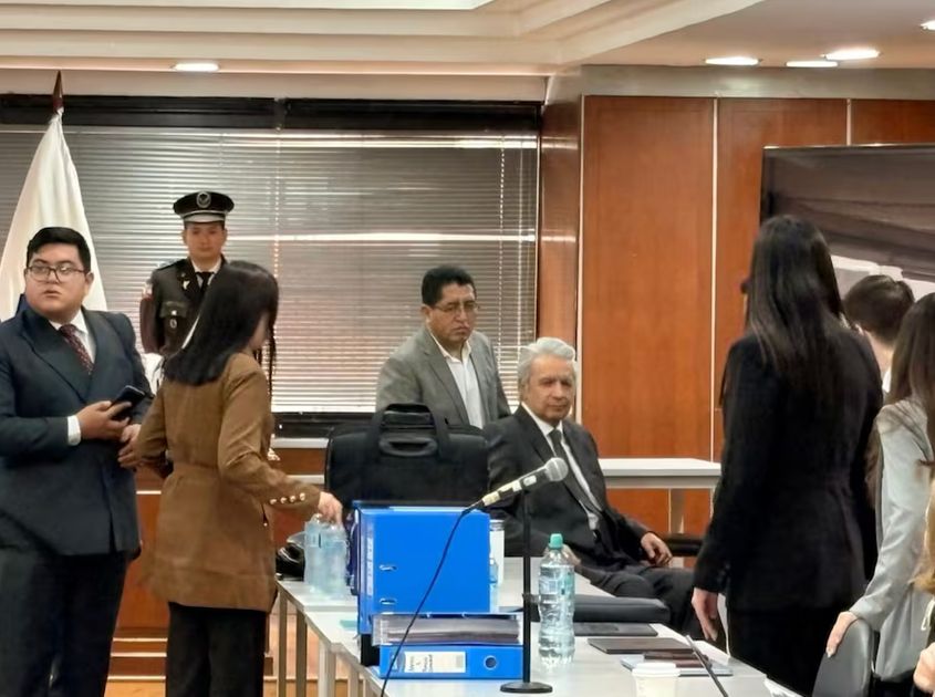 La Corte Nacional de Justicia reactiva el juicio del caso Sinohydro contra Lenín Moreno