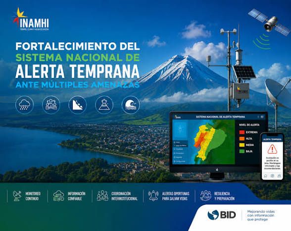 INAMHI lanza nueva plataforma digital para alertas climáticas