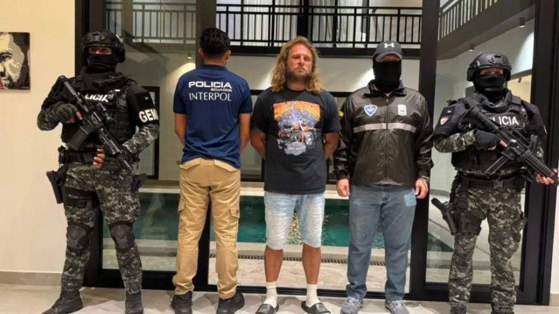 Capturan en Santa Elena a Tomasz Jakimiec, el operador clave que unía narcotráfico global con crimen local
