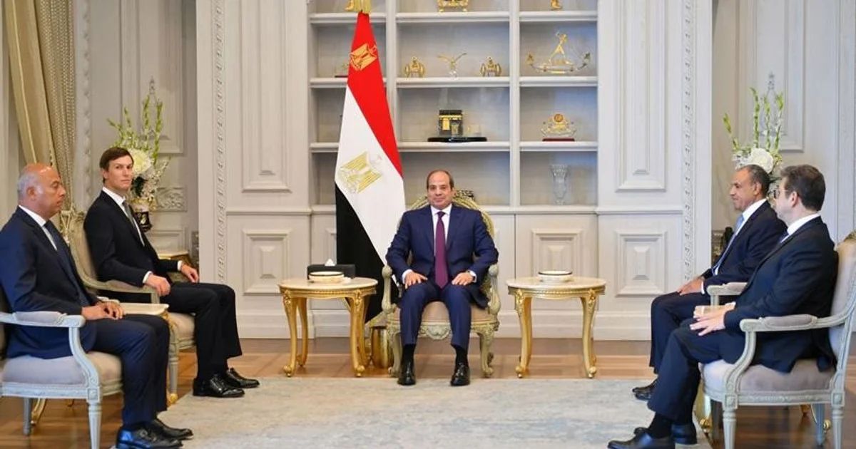 Jared Kushner se reúne con Hamas en Egipto para impulsar un alto al fuego duradero