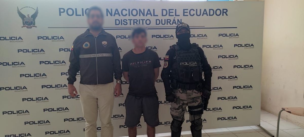 Detienen a extorsionista en Durán que pidió $15,000 por víctima secuestrada en Baba