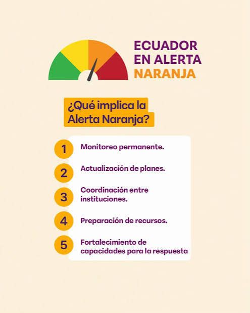 Ecuador activa alerta roja por Niño: qué implica esta declaratoria oficial