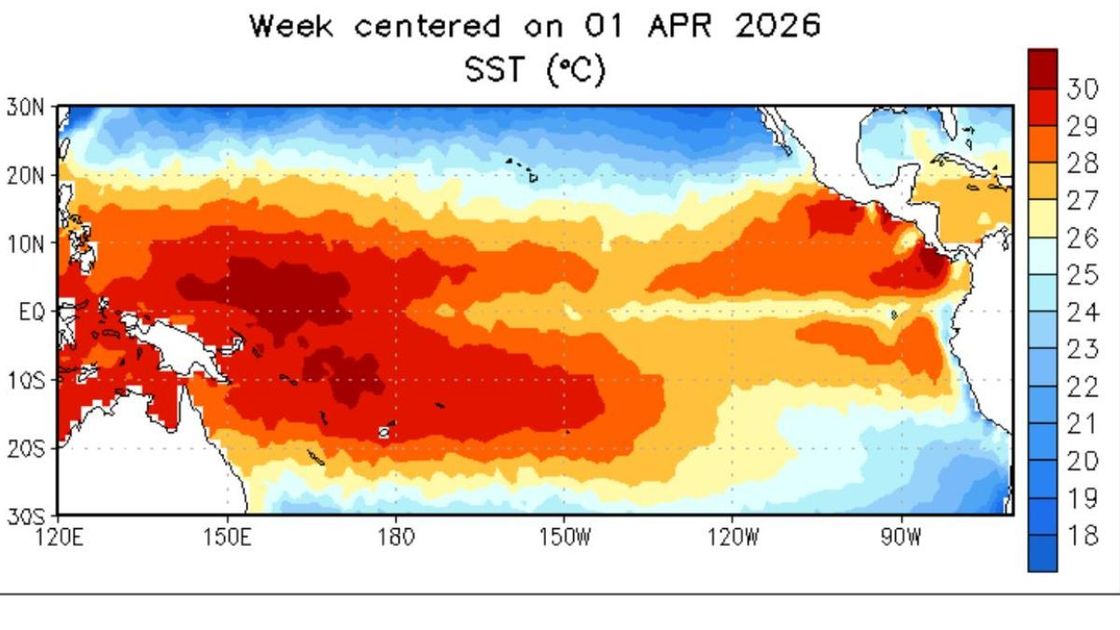 Informe del CN-ERFEN confirma fortalecimiento de El Niño en Ecuador