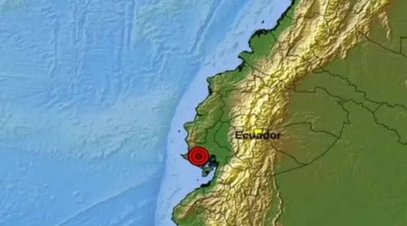 Sismo de magnitud 3,5 sacudió las costas de Muisne sin reportar daños