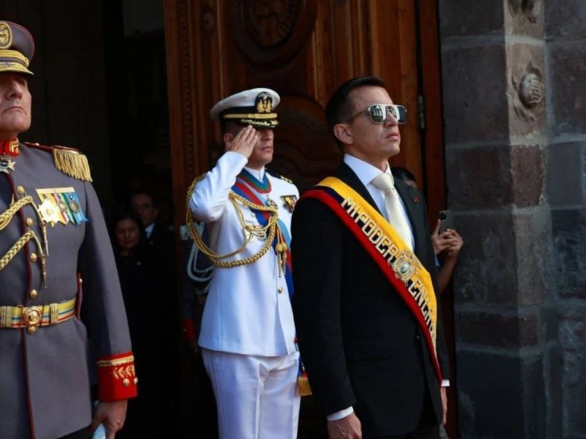 Noboa inicia visita oficial a China con reunión estratégica clave en Beijing