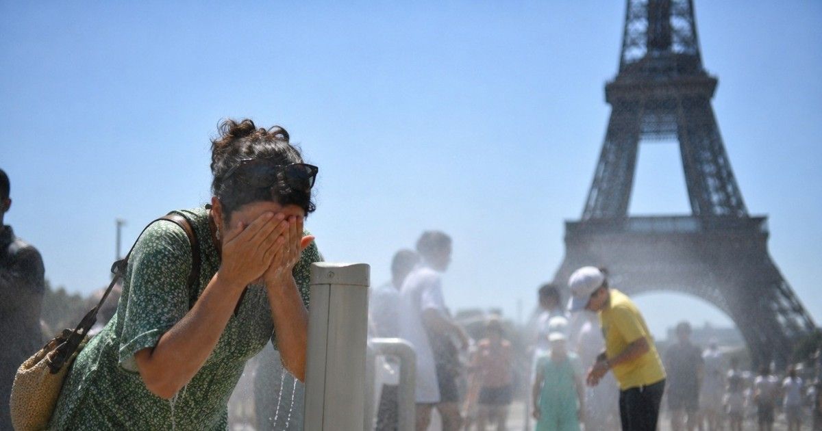 Francia registra su noche más calurosa: 40 muertos ahogados