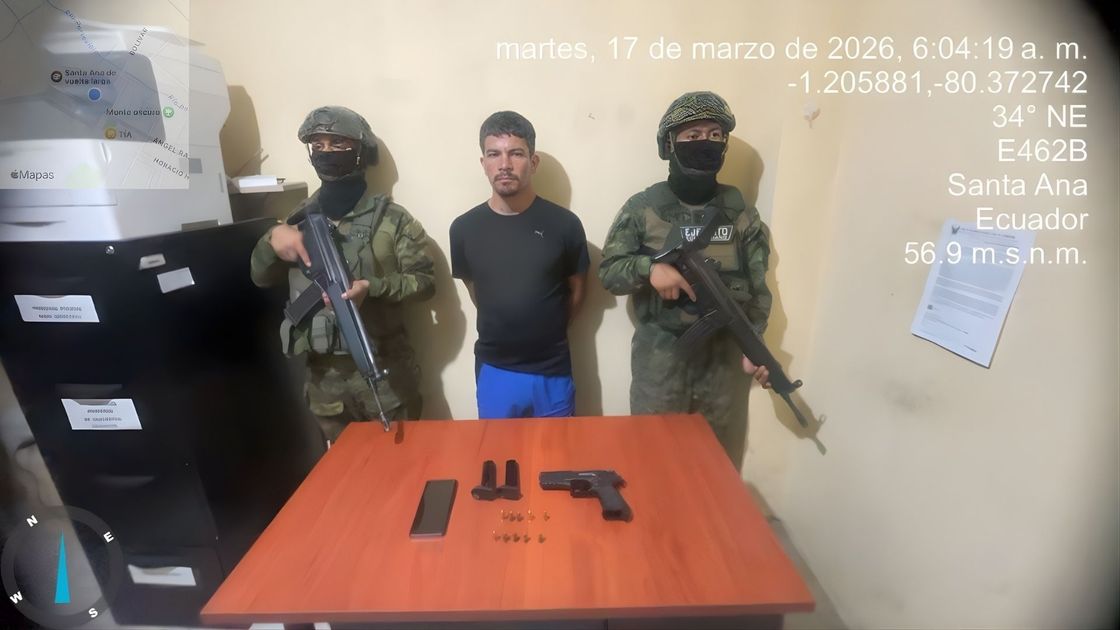 Capturan al segundo más buscado de Manabí por presunto asesinato