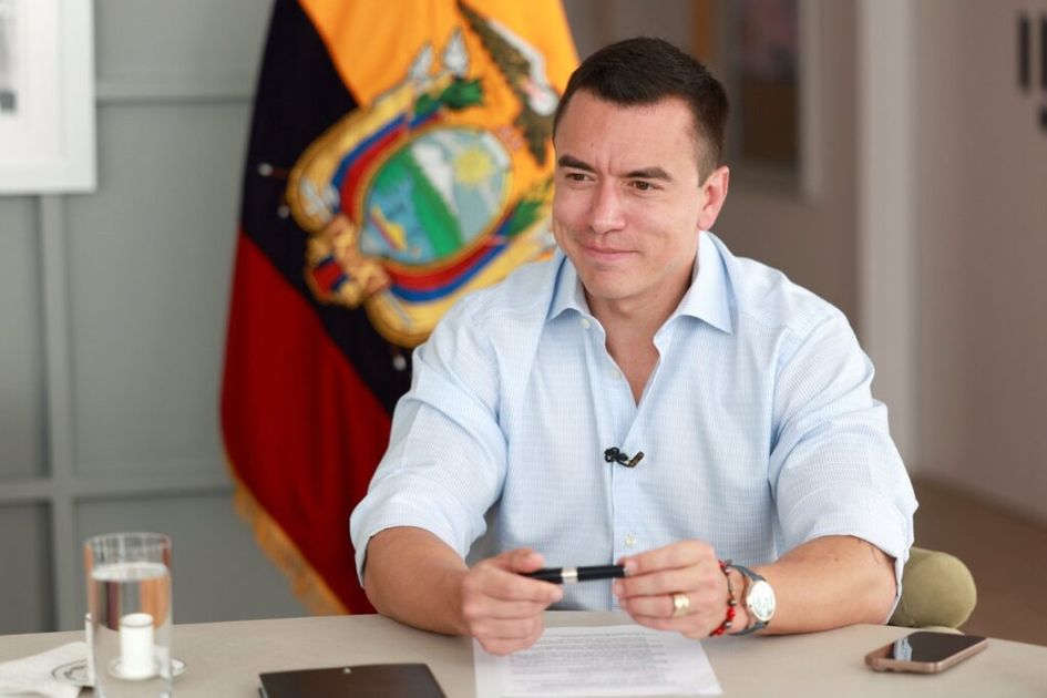 Noboa impulsa nueva cárcel de máxima seguridad para 15 mil reclusos en lucha contra crimen organizado